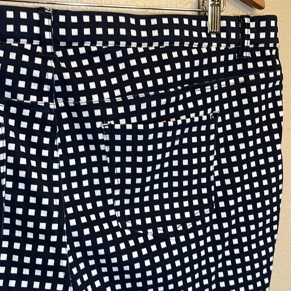 Legacy Navy Checkered Plus Size Pants